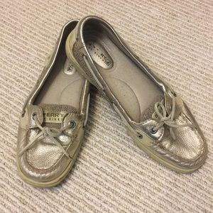 Women’s Gold Top Sider Angelfish Size 6.5